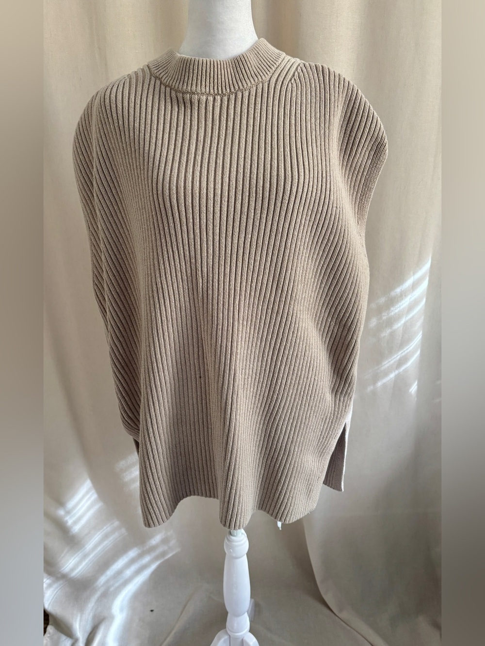 H&M Ribbed Knit Vest — Size XL